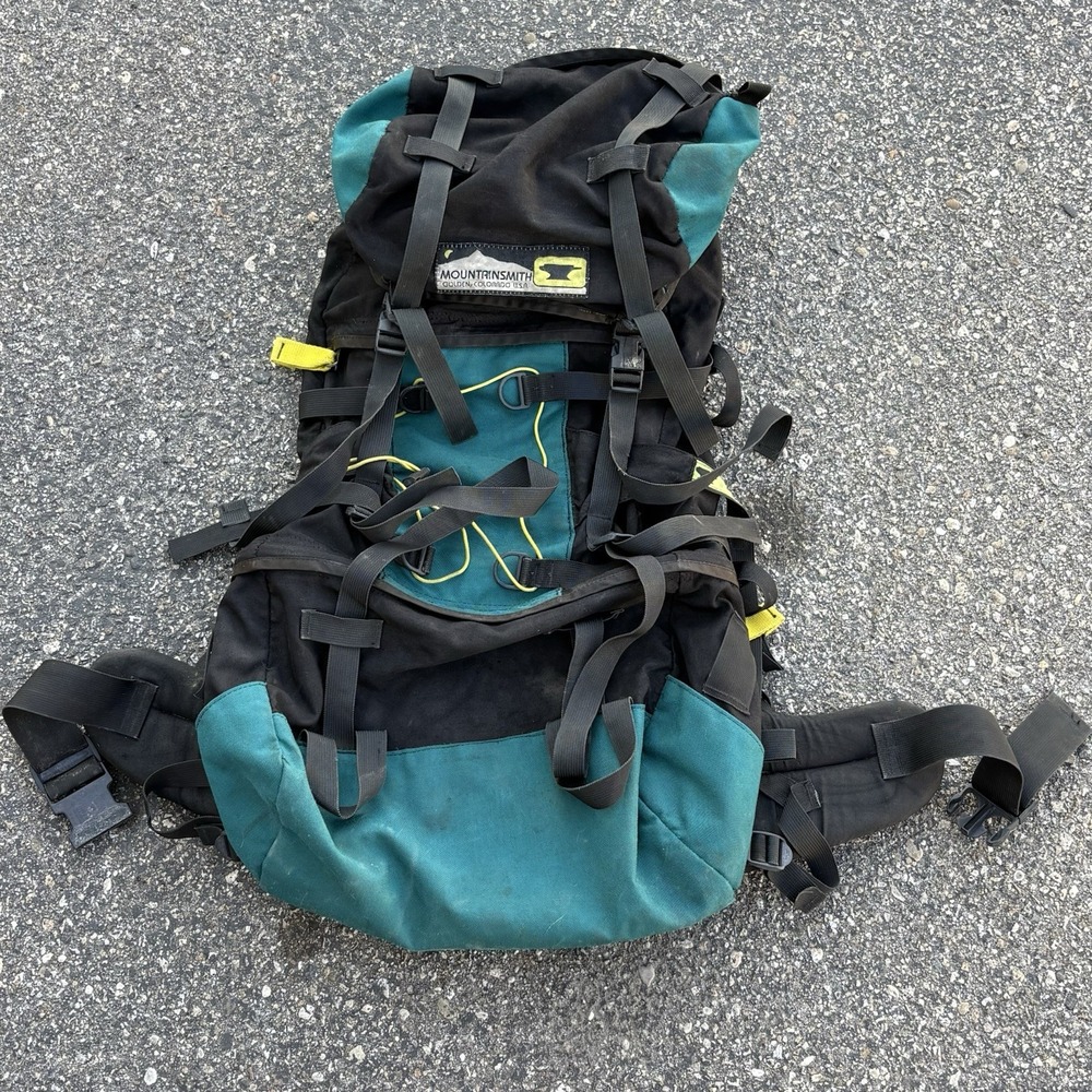 VTG Mountainsmith Back Pack Frostfire II Colorado USA Made Green Black Hiking